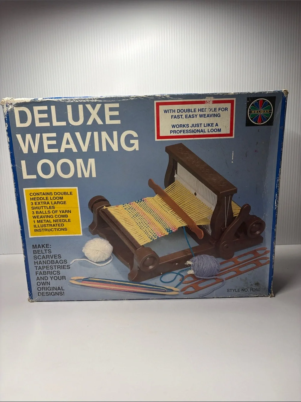 Vintage Holiday Deluxe Weaving Loom Kit